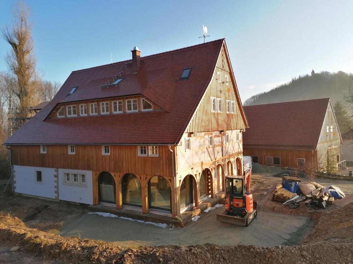 Pferdehof Am Burgsberg, Ferienzimmer, Monteurzimmer Seifhennersdorf Zewnętrze zdjęcie