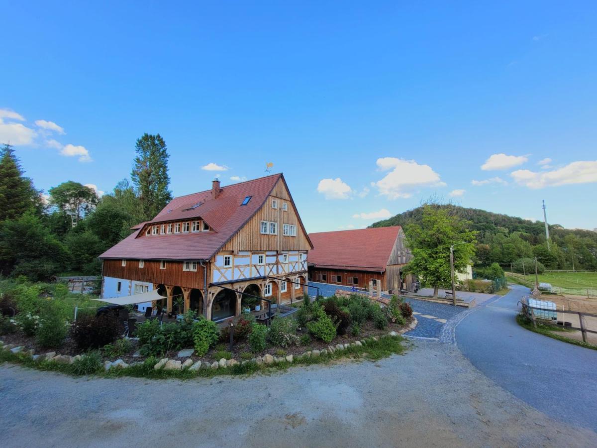 Pferdehof Am Burgsberg, Ferienzimmer, Monteurzimmer Seifhennersdorf Zewnętrze zdjęcie